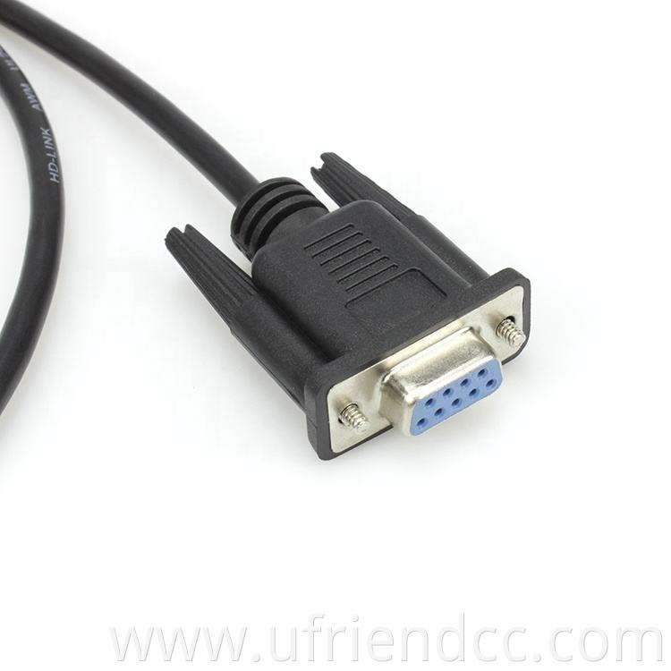 OEM USB 2.0 to Serial (9 Pin) DB 9 RS 232 Converter Cable, Prolific Chipset HEXNUTS Win 11/10/8.1/8/7/VISTA/XP Mac OS X 10.6